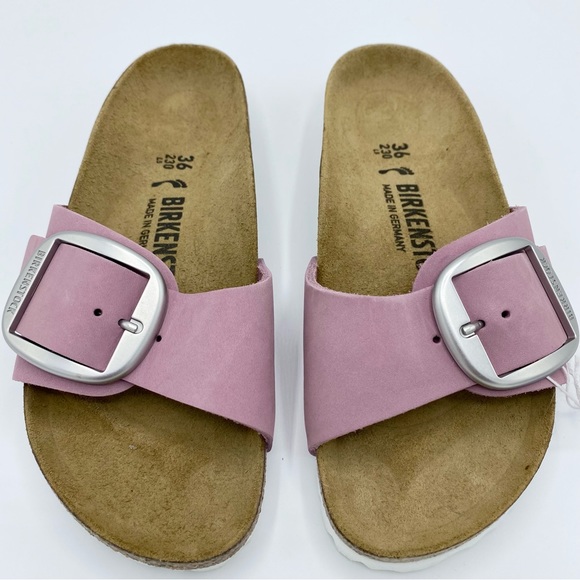 Birkenstock Orchid Madrid Big Buckle Slide Sandal Size 36 / US 5 - 5.5 - Picture 6 of 16